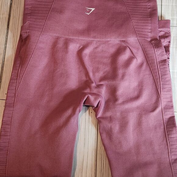 Gymshark Women's Energy+  Pink Rose Seamless Leggings Size S - Picture 10 of 16